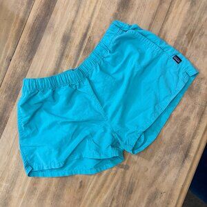 Patagonia Womens Barely Baggies Blue Large